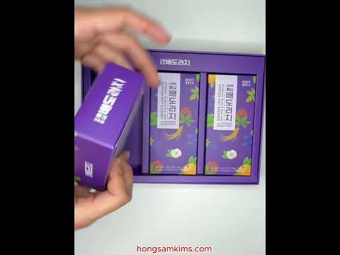 Video Mở Hộp Tinh chất hồng sâm lê hoa chuông Kim's 12g x 30 gói 