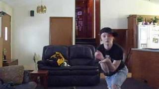 Emi Vilks poppin' to "up against the wall" by NSYNC