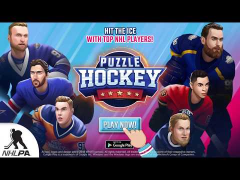 Puzzle Hockey - Official NHLPA Match 3 RPG Video