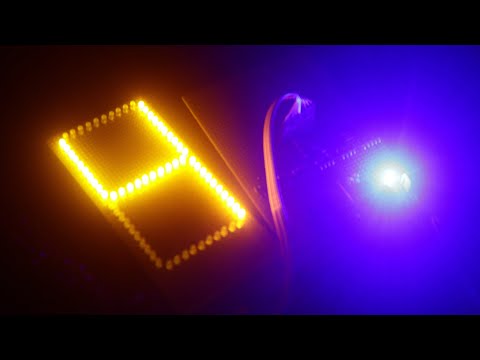 Electronic dice with seven segment display without microcontroller