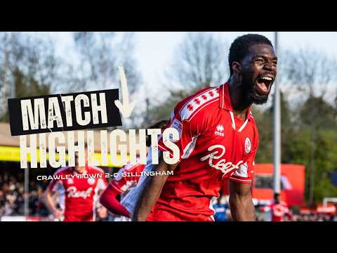 FC Crawley Town 2-0 FC Gillingham 