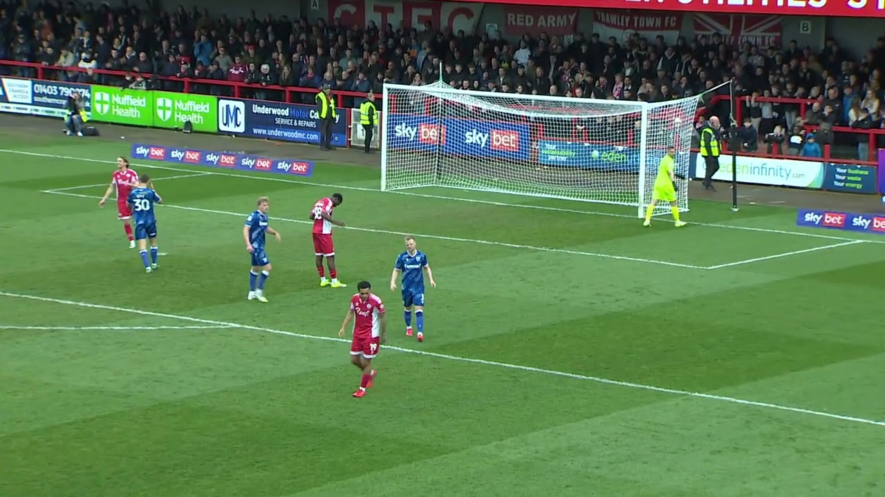 Crawley Town vs Gillingham Highlights