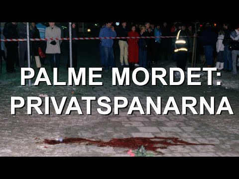Palmemordet Privatspanarna SR Kanalen