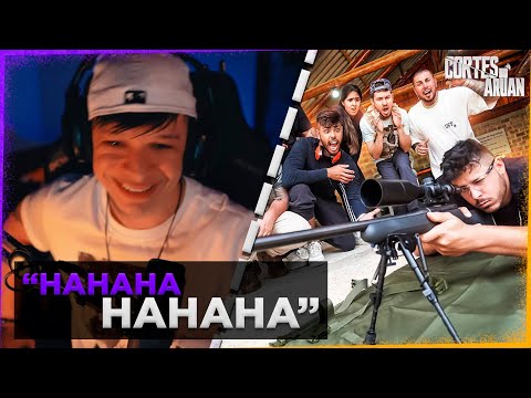 ARUAN REAGE A CAMPEONATO ATIRADOR SNIPER REAL - CAÇADORES DE LENDAS (RENATO GARCIA) -Cortes do Aruan