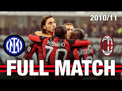 Zlatan Ibrahimović wins the derby | Full Match | Inter-Milan | 2010/11