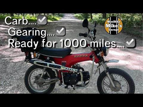 Honda ST90….I swapped engines to a Lifan 125cc semi-auto.