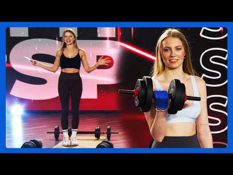 Diana & Lina testen das beste Trainings-Hantelset perfekt für ihr eigens Homegym bei @PEARL-TV