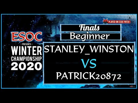 [AoE3] Beginner Finals! Stalney_Winston vs Patrick20872 — ESOC Winter Championship 2020