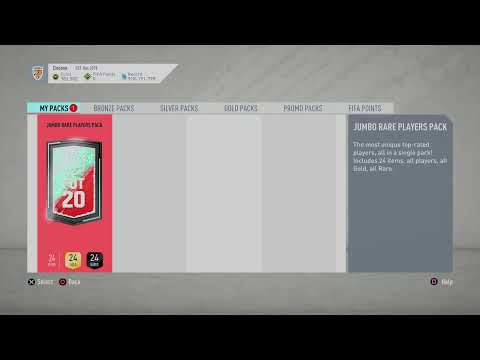 FIFA 20,Jumbo rare pack ,200 wins FUT Champions reward.