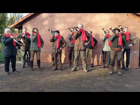 Jagdhornbläser Hehlenriede Weihnachtsmarkt 2018 Isenbüttel
