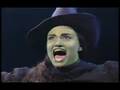 Idina Menzel Sings Defying Gravity on the Late ...