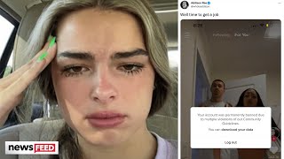 Addison Rae Permanently BANNED From TikTok For Violating Community Guidelines!