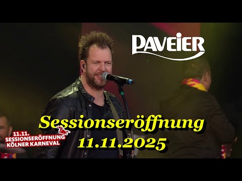 Paveier - Sessionseröffnung Kölner Karneval 11.11.2025