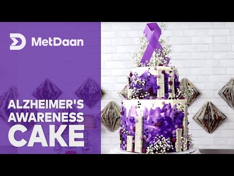 Cakes for a Cause with MetDaan x Koalipops | Alzheimer's Awareness Cake