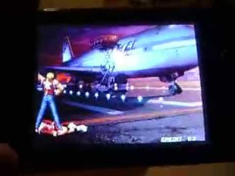 Dingoo a320 - The King of Fighters 99 - Native NeoGeo emulator