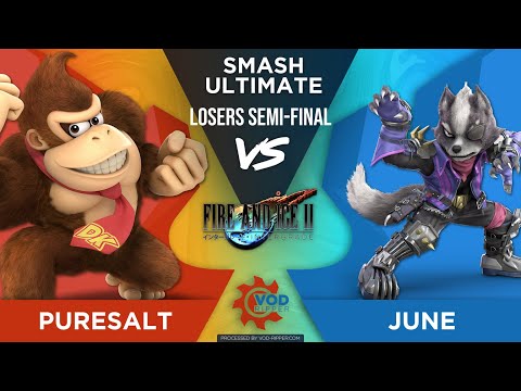 Puresalt (Donkey Kong) vs June (Wolf) - Losers Semi-Final - Fire & Ice II - Intergrade #5