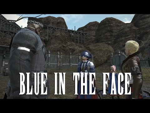 Final Fantasy XIV - Blue Mage Level 58 - Job Quest 12 - Blue in the Face