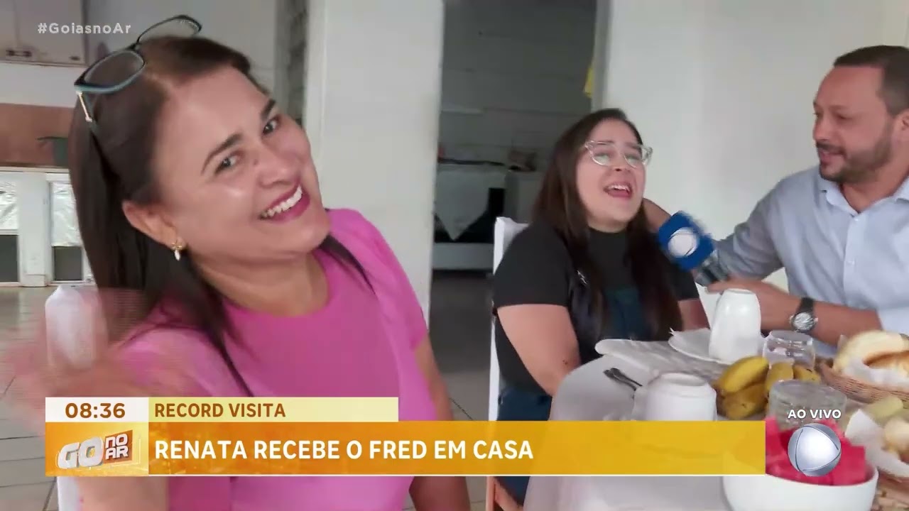 RECORD VISITA: HOJE É DIA DE CAFÉ DA MANHÃ COM TELESPECTADOR