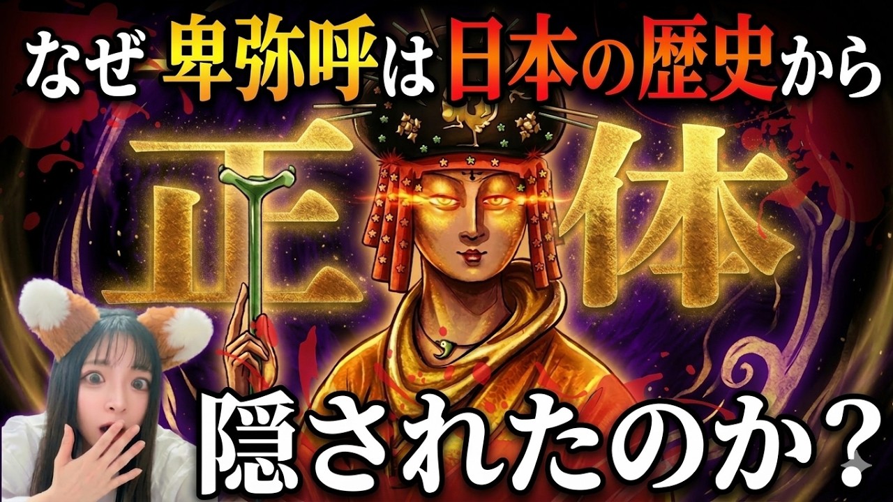 【隠蔽された正体】卑弥呼はなぜ記紀に登場しないのか？