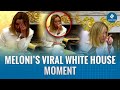 Italian PM Giorgia Meloni S Namaste Gesture At White House Meeting Goes Viral Again Trump Zelenskyy