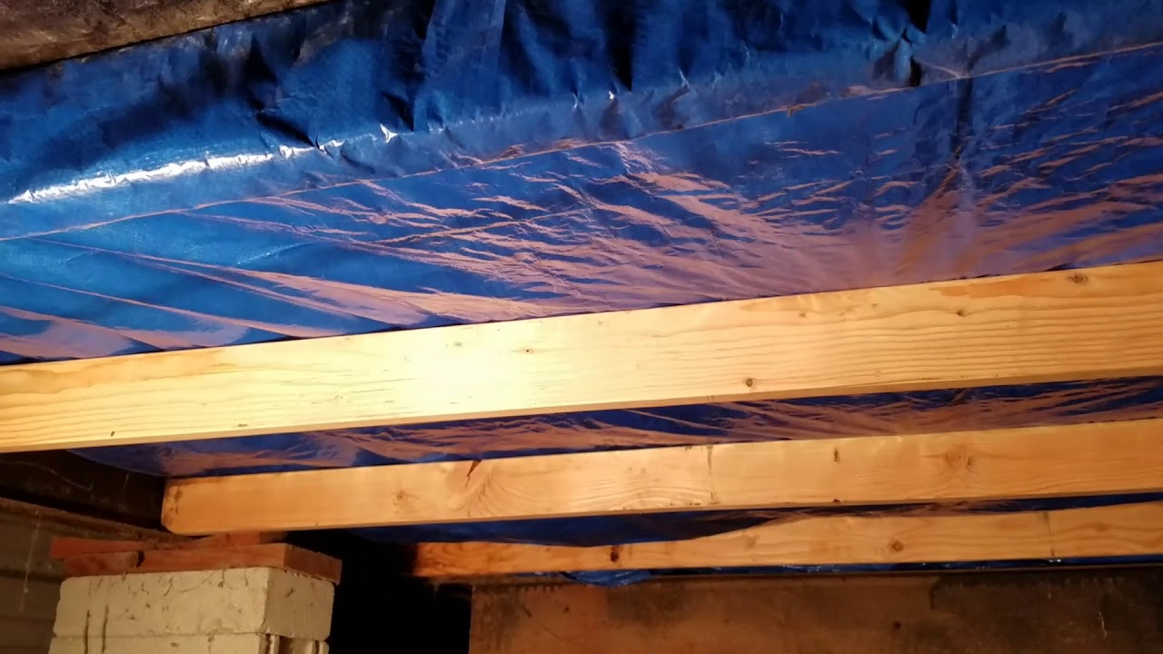 Easy Mobile Home Belly Repair and Insulation Episode 1