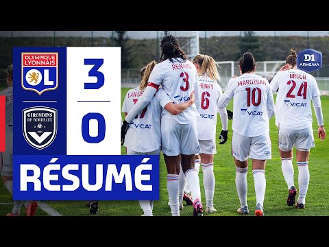 Résumé OL - Bordeaux | J15 D1 Arkema | Olympique Lyonnais