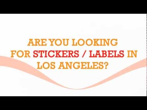 Sticker Printing in Los Angeles By Gold Image Printing