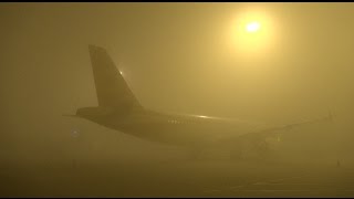 Various Parts of China Enveloped in Thick Fog, Smog