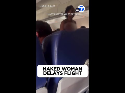 Naked woman delays Southwest flight