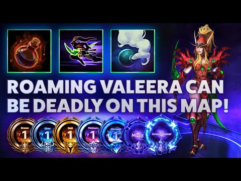 Valeera Smokescreen - ROAMING VALEERA CAN BE DEADLY ON THIS MAP! - Hardstuck Bronze 5 Adventures 202