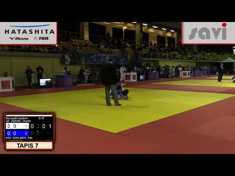 Quebec Open Judo 2018 M G49 Gold ADAMS Charlie v BERLINER Kell