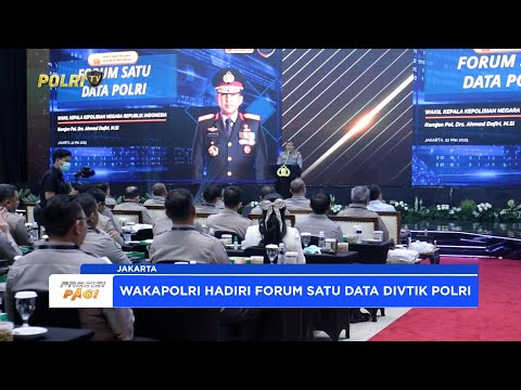 FORUM SATU DATA POLRI TINGKATKAN PENYAJIAN DATA BERKUALITAS