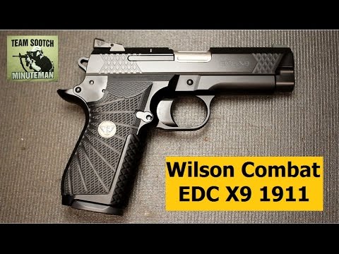 Wilson Combat Experior Compact 2011: First Shots \u0026 EDC X9 Comparison
