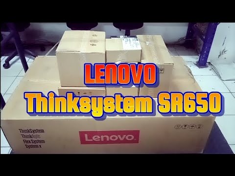 LENOVO Thinksystem SR650 - Unboxing, Disassembly and Upgrade Options