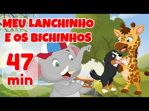 Meu Lanchinho e os Bichinhos 47 min - Giramille | Desenho Animado Musical