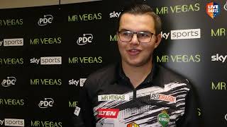 “I WASN’T FEELING GOOD COMING HERE” – Gian van Veen surprised by incredible form at the Grand Slam