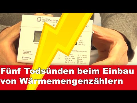 Einbau von Wärmezählern: Das sollten Sie beachten