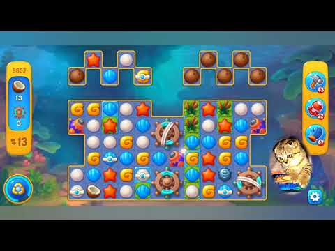 Fishdom 2022, no Boosters,   9852   level  -  прохождение без бустеров,   9852  уровень.