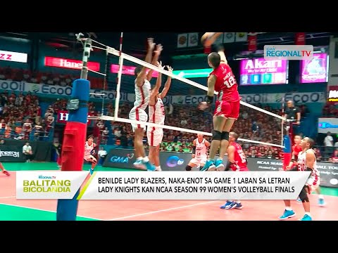 Balitang Bicolandia: NCAA Season 99 Men’s and Women’s Volleyball Finals -Game 1