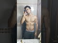 Teen bodybuilder physique check after Christmas break, getting back in the game
