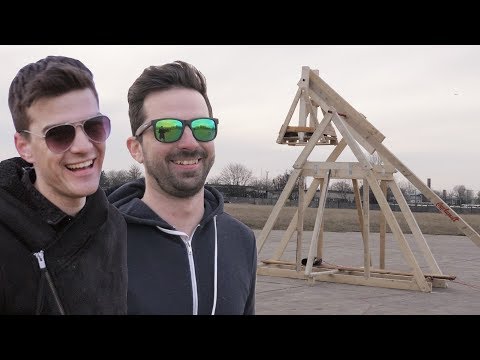 Építettünk egy óriási KATAPULTOT ! Pamkutya Kalandok #22