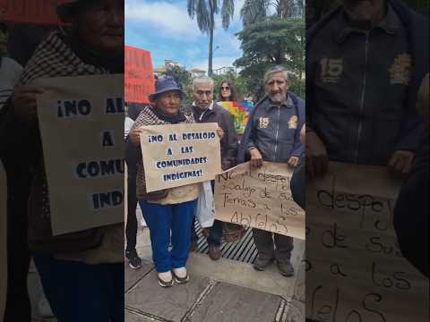 Basta de desalojos a comunidades originarias en Jujuy#noticias #norteargentino #purmamarca #desalojo