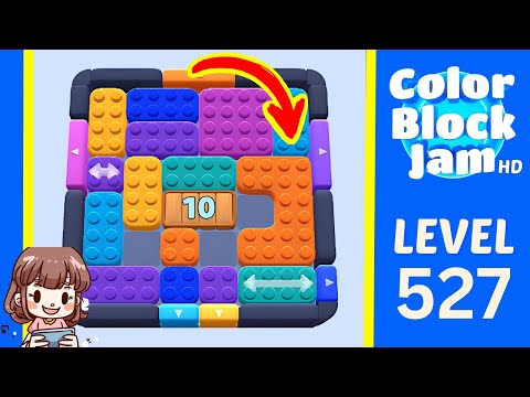 Color Block Jam Level 527 Solution Walkthrough
