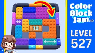 Solution du Niveau 527 de Color Block Jam