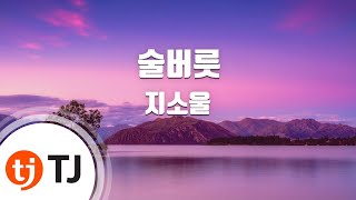 [TJ노래방] 술버릇(Bad Habit) - 지소울 / TJ Karaoke