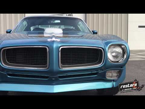 1971 Trans Am 455 HO 4-Speed Blue/Blue Numbers Matching Stock #831