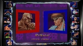 Street Fighter 30th Anniversary Collection Online Matches No Commentary
