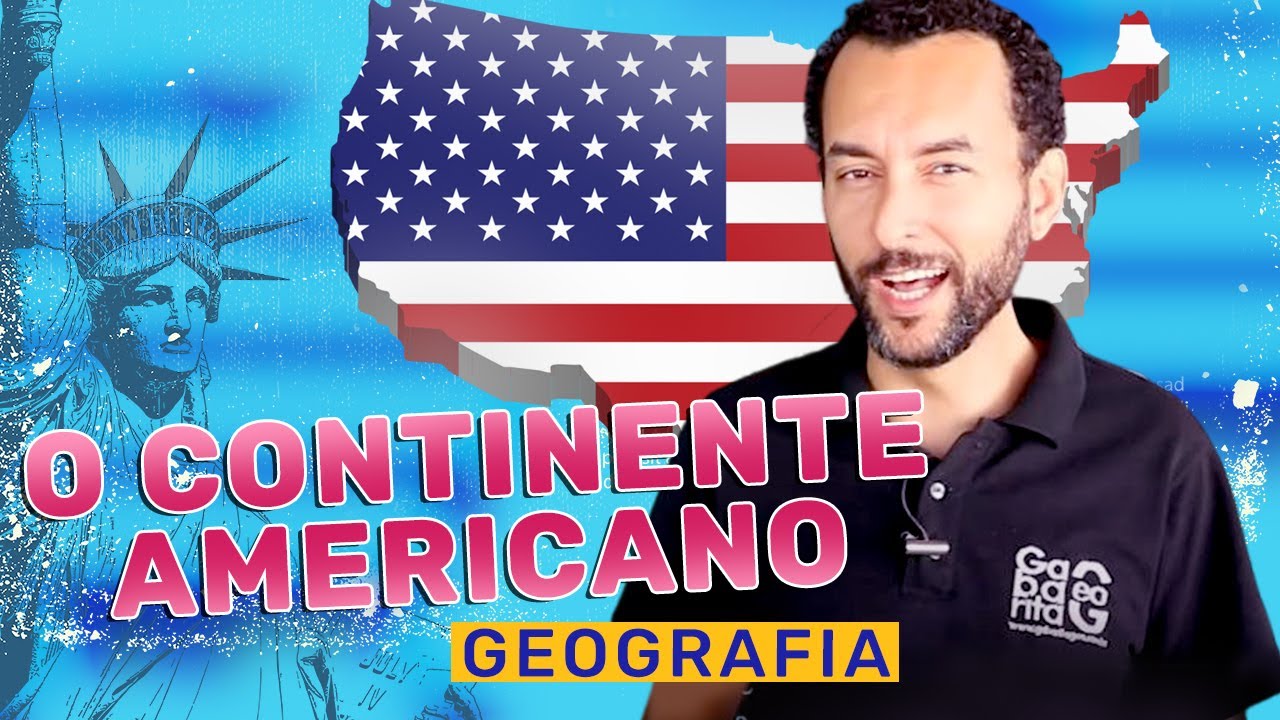 Geografia | Continente Americano | Características sociais e Divisão territorial