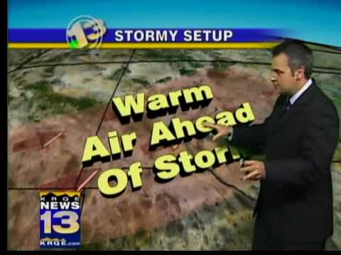 KRQE.com midday forecast Jan. 22, 2010