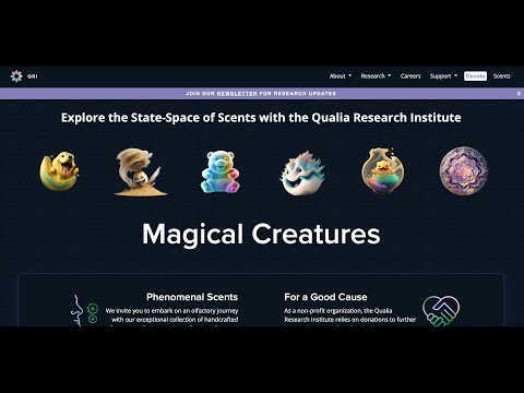 Magical Creatures: Explore the State-Space of Consciousness with QRI's First Line of Scents